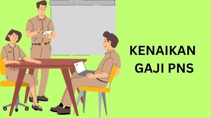 gaji pns naik